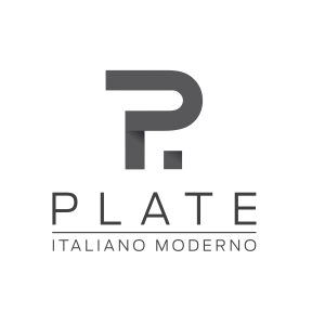 Plate Italiano Moderno Logo in Large Size