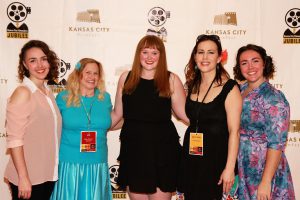 group of five women at the KC Film Fest