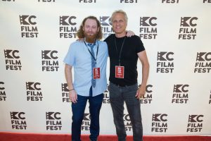 two men with the KC Film Fest Passes