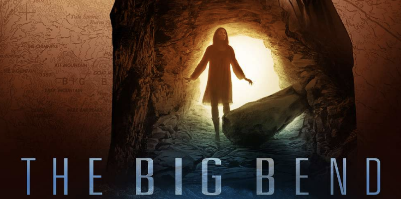 The Big Bend Movie Poster with a Lady in the Background