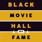 Black Movie Hall Fame Logo in Yellow and Black